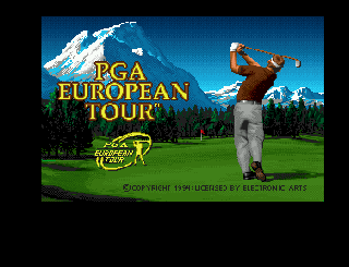 Screenshot Thumbnail / Media File 1 for PGA European Tour (1994)(Ocean)[!]